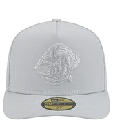 New Era Men's Gray Buffalo Sabres Color Pack A-Frame 59FIFTY Fitted Hat