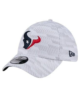 New Era Men's White Houston Texans Gameday Graded 39THIRTY Flex Hat