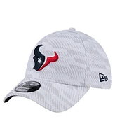 New Era Men's White Houston Texans Gameday Graded 39THIRTY Flex Hat