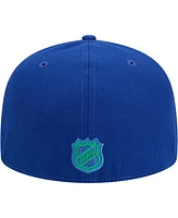 New Era Men's Blue Vancouver Canucks Core 59FIFTY Fitted Hat