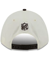 New Era Men's Cream/Brown Cleveland Browns 2025 Nfl Draft 9FORTY A-Frame M-Crown Adjustable Hat