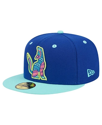 New Era Men's Blue Hillsboro Hops Copa de la Diversion 59FIFTY Fitted Hat