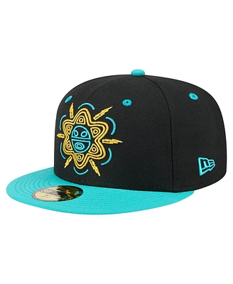 New Era Men's Black Buffalo Bisons Copa de la Diversion 59FIFTY Fitted Hat