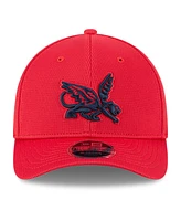 New Era Men's Red Texas Rangers City Connect Batting Practice 9FORTY M-Crown Adjustable Hat