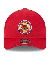 New Era Men's Red St. Louis Cardinals City Connect Batting Practice 9FORTY M-Crown Adjustable Hat