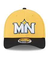 New Era Men's Yellow/Black Minnesota Twins City Connect Batting Practice 9FORTY M-Crown Adjustable Hat