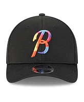 New Era Men's Black Baltimore Orioles City Connect Batting Practice 9FORTY M-Crown Adjustable Hat