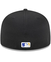 New Era Men's Black Seattle Mariners City Connect Batting Practice 59FIFTY Fitted Hat