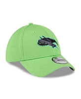 New Era Men's Neon Green Tampa Bay Rays City Connect Batting Practice 39THIRTY Flex Hat