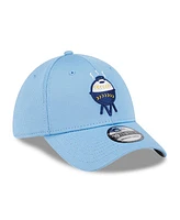 New Era Men's Light Blue Milwaukee Brewers City Connect Batting Practice 39THIRTY Flex Hat