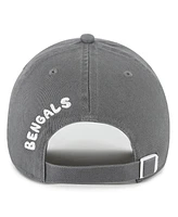 '47 Brand Women's Gray Cincinnati Bengals Bright Side Clean Up Adjustable Hat