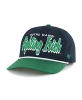 '47 Brand Men's Navy Notre Dame Fighting Irish Drop Shadow Rope Hitch Adjustable Hat