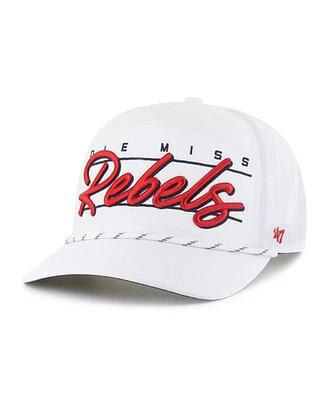 '47 Brand Men's White Ole Miss Rebels Condor Hitch Brrr Adjustable Hat