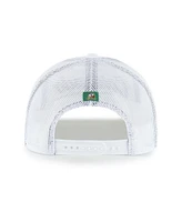 '47 Brand Men's White Oregon Ducks Garner Rope Trucker Adjustable Hat