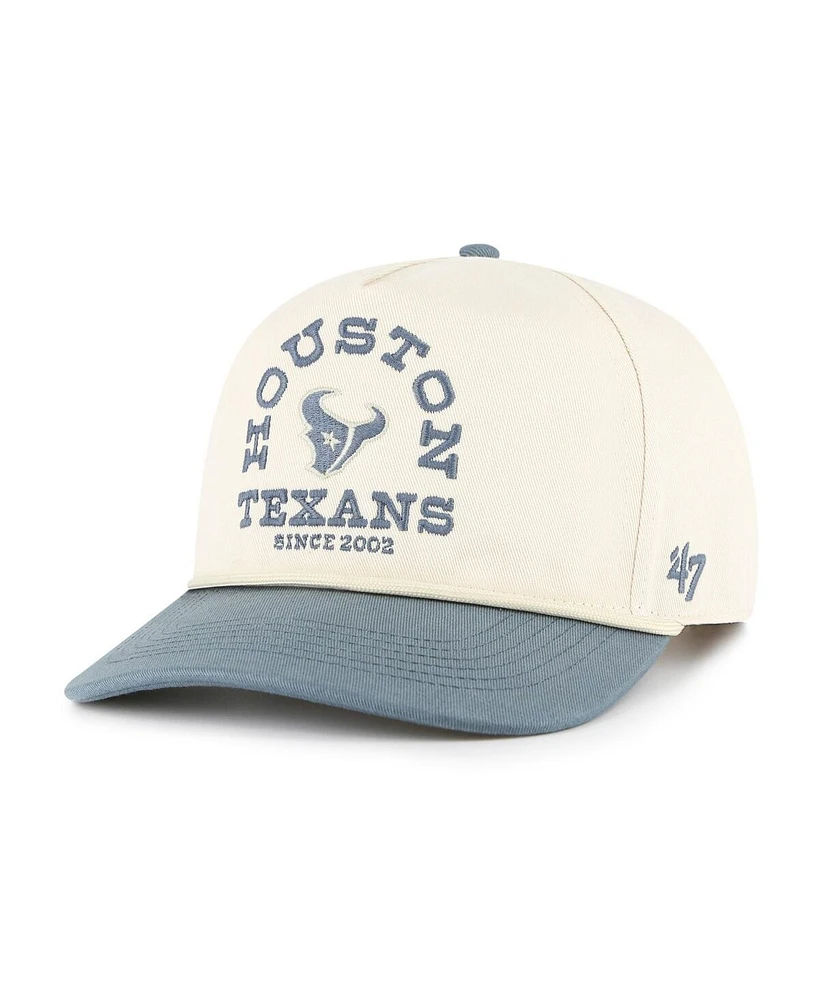 '47 Brand Men's Cream Houston Texans Ranchero Hitch Adjustable Hat