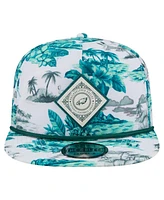 New Era Men's White Philadelphia Eagles Adventure Golfer Snapback Hat