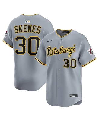 Nike Men's Paul Skenes Gray Pittsburgh Pirates Road Limited Player Jersey