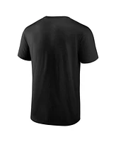 Logo Athletic Men's Black Jacksonville Jaguars Best Dad T-Shirt