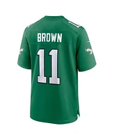 Nike Men's A.j. Brown Kelly Green Philadelphia Eagles Super Bowl Lix 2nd Alternate Game Jersey