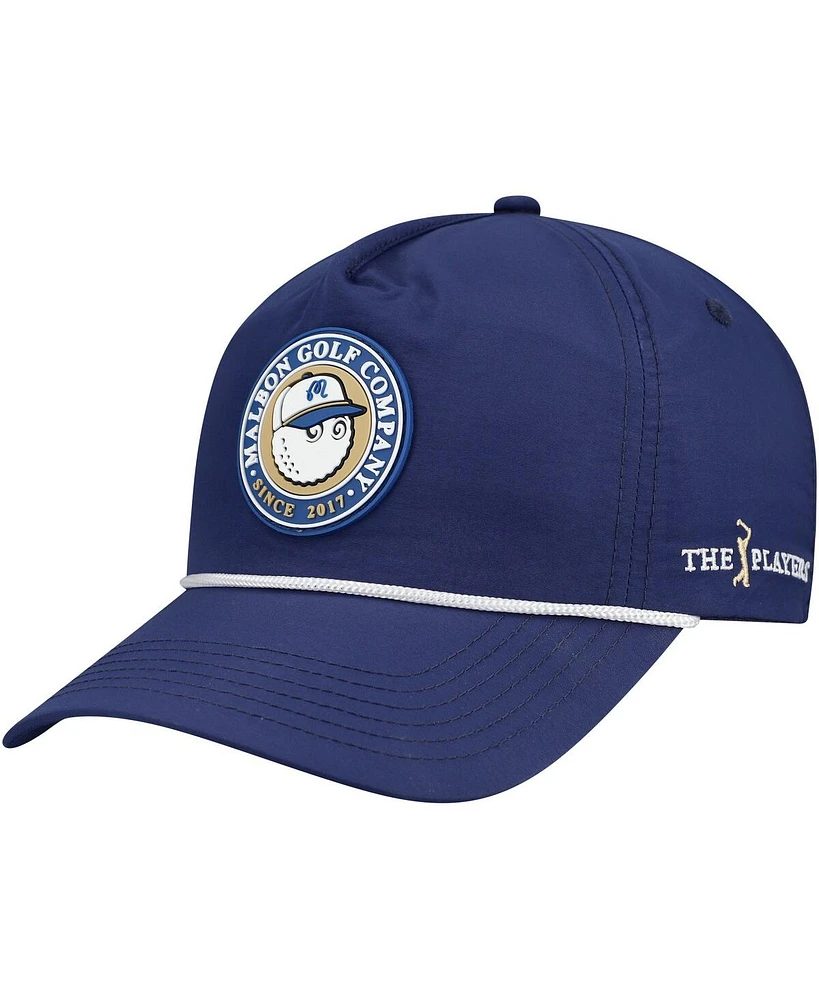 Malbon Men's and Women's Navy The Players Bucket Seal Rope Adjustable Hat