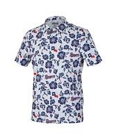 Reyn Spooner Men's White Texas Rangers Pua Performance Polo Shirt