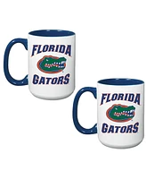 Indigo Falls Florida Gators 15oz. Combo Mug Set of 2