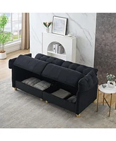 Creamy Cloud Fabric Sofa
