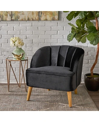 Christopher Knight Home Amaia Modern Velvet Club Chair