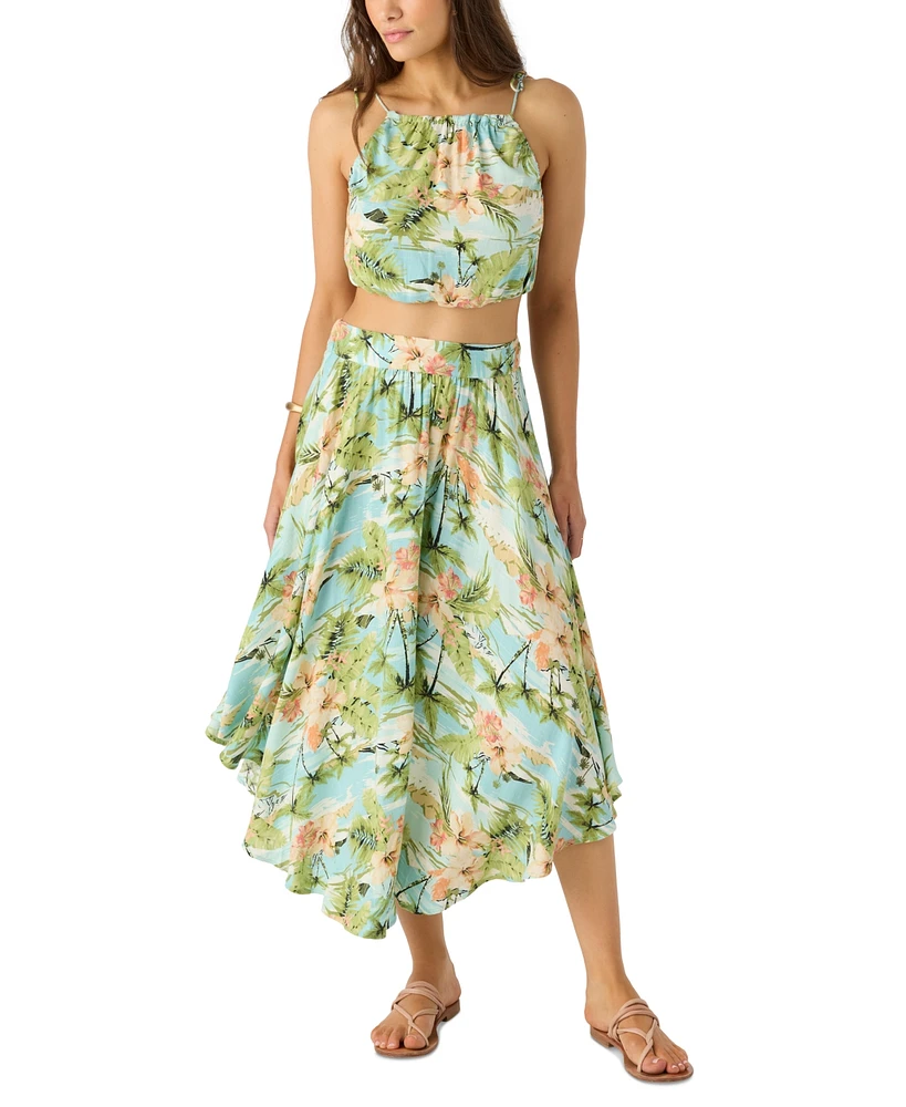 O'Neill Juniors' Marnie Tropical-Print Skirt