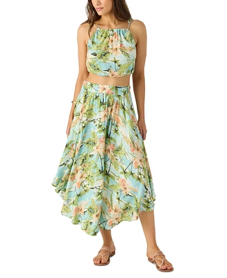 O'Neill Juniors' Marnie Tropical-Print Skirt