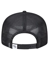 New Era Men's Black Orlando Magic 9FIFTY Snapback Trucker Hat