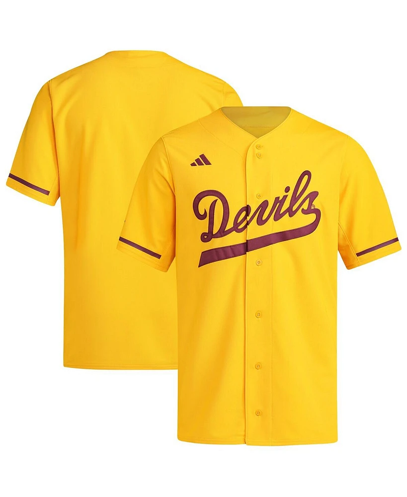 Adidas Men's Gold Arizona State Sun Devils Replica Baseball Jersey