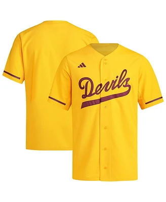 Adidas Men's Gold Arizona State Sun Devils Replica Baseball Jersey