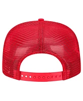 New Era Men's Red St. Louis Cardinals Tone Foam Mesh Back Golfer Snapback Hat