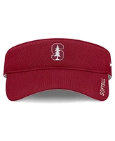 Nike Men's and Women's Cardinal Stanford Cardinal 2025 Dugout Softball Ace Performance Adjustable Visor Hat