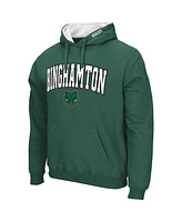 Colosseum Men's Green Binghamton Bearcats Arch Logo 3.0 Pullover Hoodie