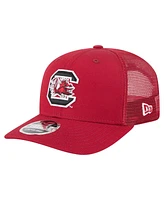 New Era Men's Garnet South Carolina Gamecocks Primary 9SEVENTY Trucker Stretch-Snap Hat