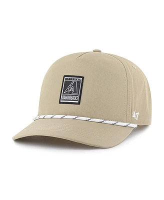 '47 Brand Men's Khaki Arizona Diamondbacks Cozumel Hitch Adjustable Hat