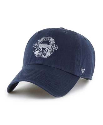 '47 Brand Men's Navy Penn State Nittany Lions Vault Clean Up Adjustable Hat