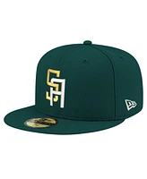 New Era Men's Dark Green South Africa Baseball 2026 World Classic 59FIFTY Fitted Hat