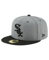 New Era Men's Gray Chicago White Sox 125th Anniversary 59FIFTY Fitted Hat