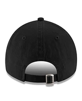 New Era Men's Black Golden State Warriors 2025 Nba Playoffs 9TWENTY Adjustable Hat