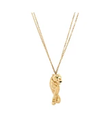 Pre-Owned Cartier Panthere de Cartier Pendant Necklace 18K Gold with Tsavorite and Onyx