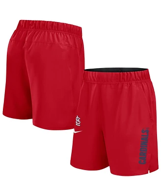 Nike Men's Red St. Louis Cardinals Woven Victory Performance Shorts