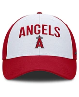 Nike Men's White/Red Los Angeles Angels Club Performance Adjustable Hat