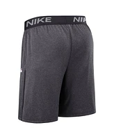Nike Men's Anthracite New York Mets Authentic Collection City Connect Performance Knit Shorts