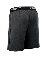 Nike Men's Black Cincinnati Reds Authentic Collection City Connect Performance Knit Shorts