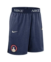 Nike Men's Navy Cleveland Guardians Authentic Collection City Connect Performance Knit Shorts