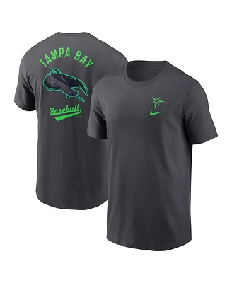 Nike Men's Anthracite Tampa Bay Rays 2025 City Connect T-Shirt