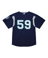 Mitchell & Ness Men's Felix Hernandez Navy Seattle Mariners Cooperstown Collection Batting Practice Jersey
